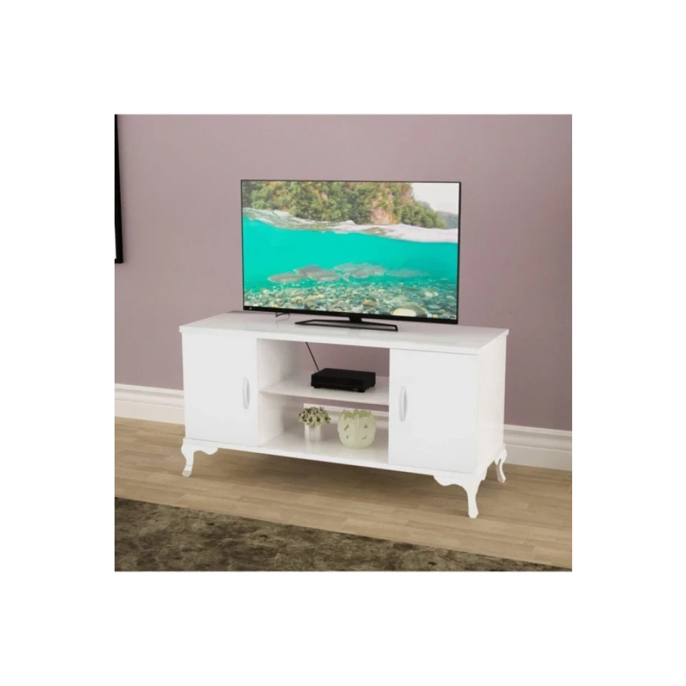 Modilayn Menekse Tv Sehpasi, Modern- Dekoratif- Modern- Tv Unitesi- Lukens Ayakli Tv Ünitesi / Sehpası Fiyatı