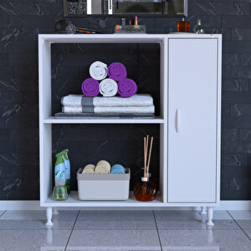 Modilayn Urla 90x97,5x31,8 Cm Banyo Havlu Detarjan Temizlik Depolama Düzenleyici Dolap Banyo Dolabı / Mobilyası Fiyatı