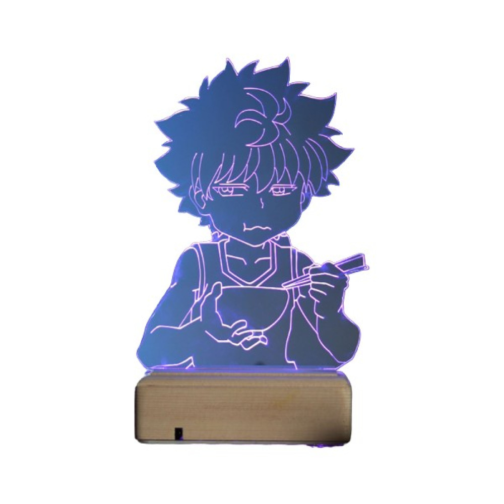 Modiwa Design Hunter x Hunter Killua Zoldyck 16 Renk Anime Gece Lambası - Renkli Gece Lambası Fiyatı