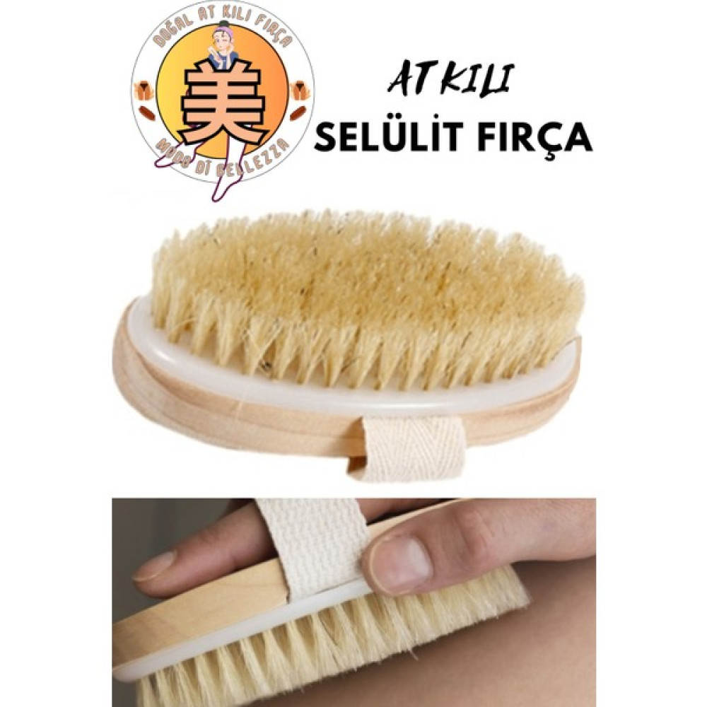 Modo Di Bellezza Doğal At Kılı Fırça Masaj Peeling Natural Vücut Fırçası Vücut Sıkılaştırıcı ve İncelticiler Fiyatı