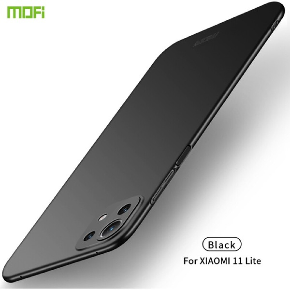 Mofı Xiaomi Mi 11 Lite Için Buzlu Pc Ultra Ince Sert Kılıf - Siyah (Yurt Dışından) Cep Telefonu Kılıfı Fiyatı