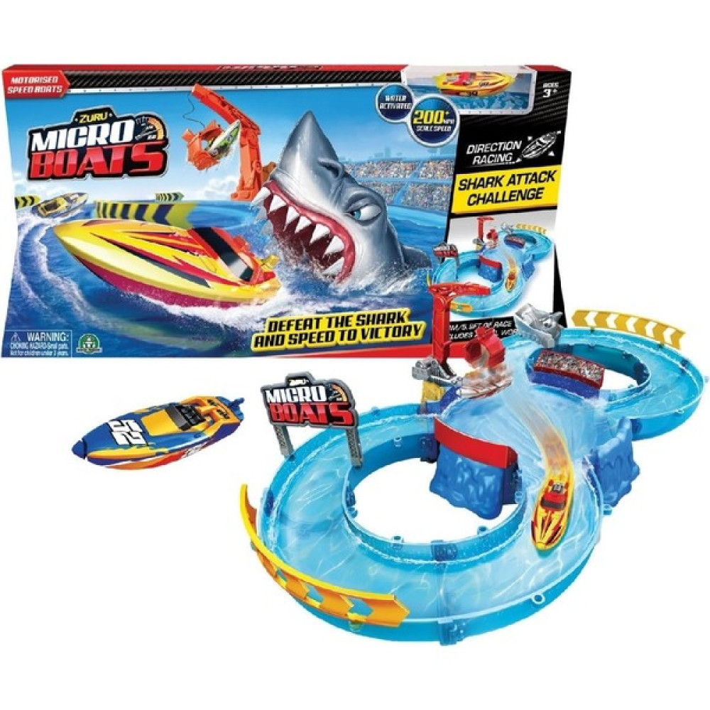 Mofy Baby 24 Parça Micro Boats Sürat Teknesi Yarış Pisti Köpekbalığı Parkur Oyun Seti Oyun Seti Fiyatı