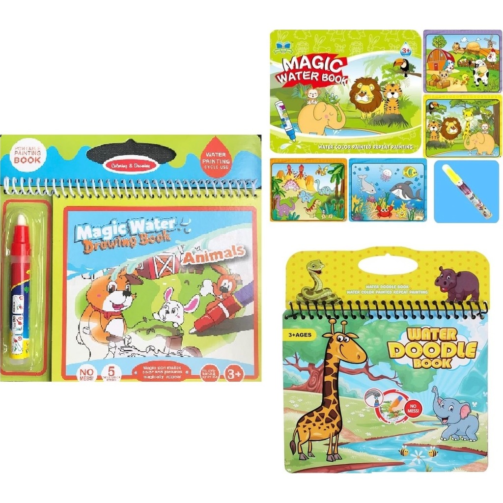 Mofy Baby Magic Water Orman Hayvanları Diyarı 3'lü Set Diğer Fiyatı