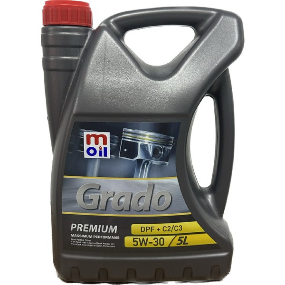 Moil Grado Premium 5W-30 5 Litre C2/C3 Partiküllü Motor Yağı ( Üretim Yılı: 2023 ) Motor Yağı Fiyatı