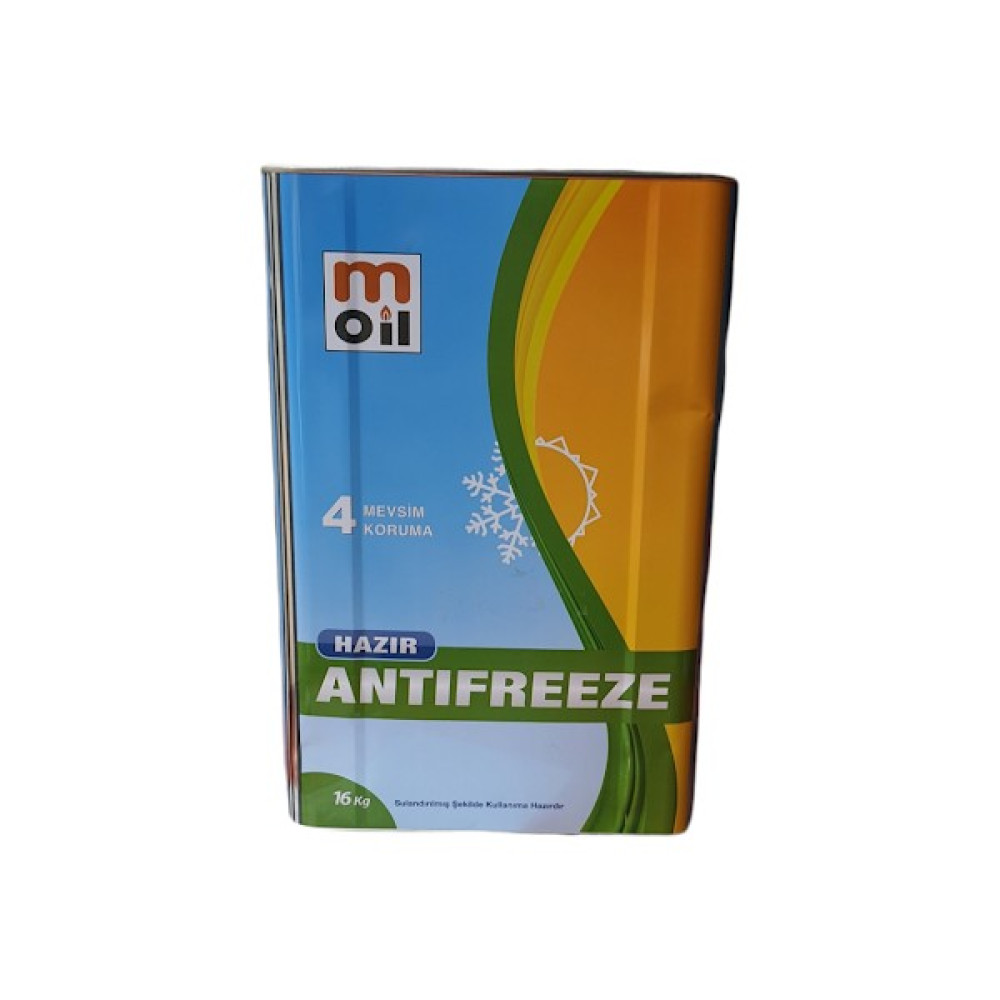 Moil Hazır Antifriz Yeşil Renk 16 kg Teneke Antifiriz Fiyatı