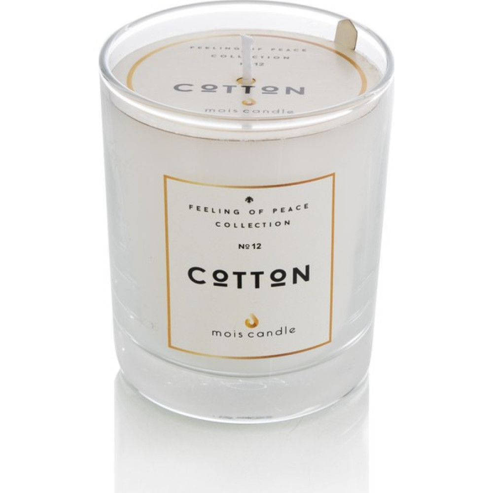 Moıs Candle Cotton Kokulu Kap Bardak Mum - 8 cm - Beyaz - 1 Adet Dekoratif Mum Fiyatı