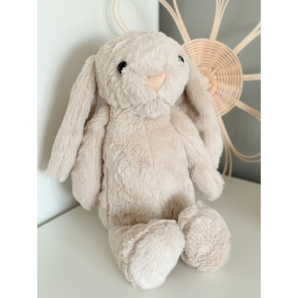 Moisy Uyku Arkadaşı - Ultra Soft Peluş Tavşan 34 cm - Bej - Krem Peluş Oyuncaklar Fiyatı