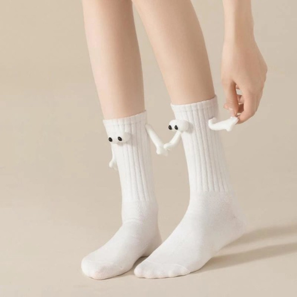 Moje More 1 Çift Mıknatıslı El Ele Tutuşan Çorap, Unisex Arkadaşlık/sevgili Çorabı Çorap (Outdoor) Fiyatı