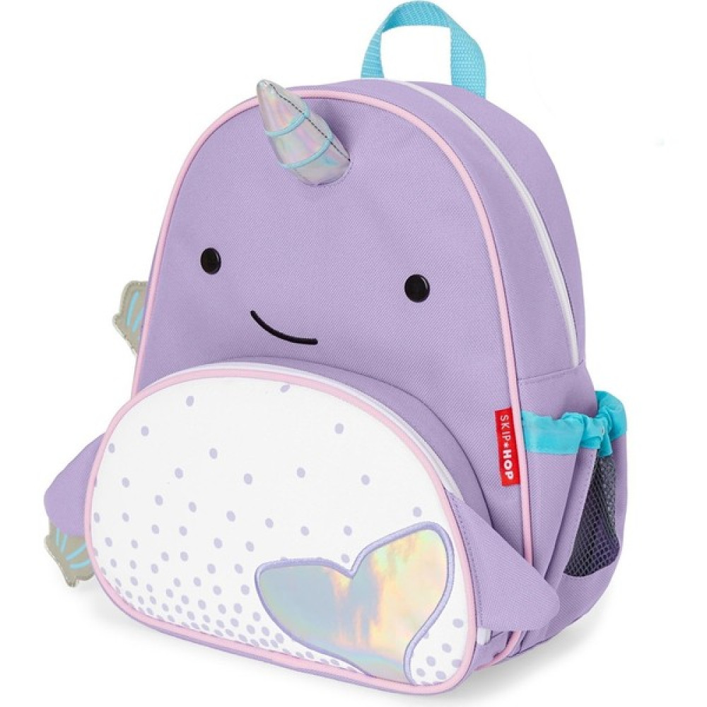 Moki Skip Hop Sırt Çantası - Narwhal - Mor Bebek Bakım Çantası Fiyatı