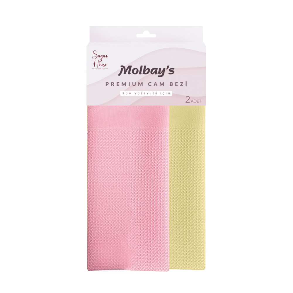 Molbays Premium Cam Bezi 2'Li Temizlik Malzemeleri Fiyatı