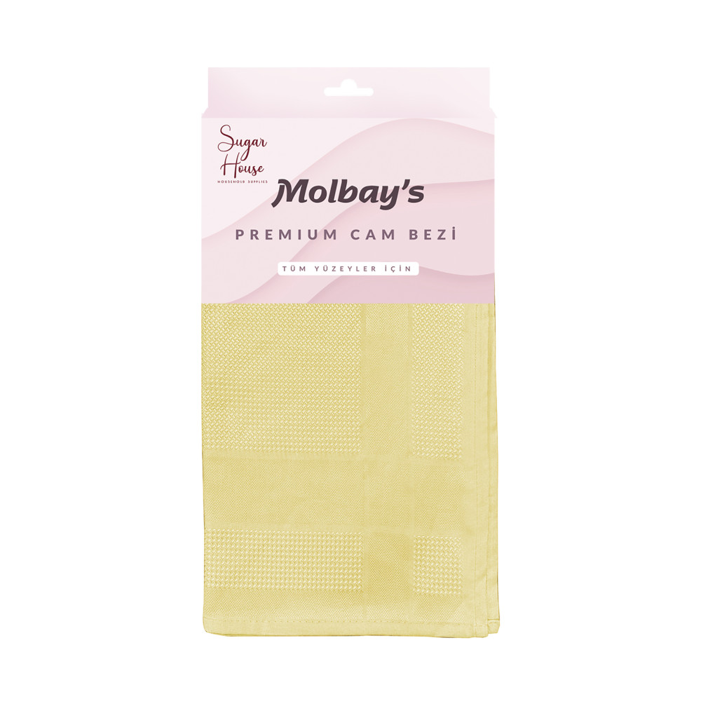 Molbays Premium Cam Bezi Tekli