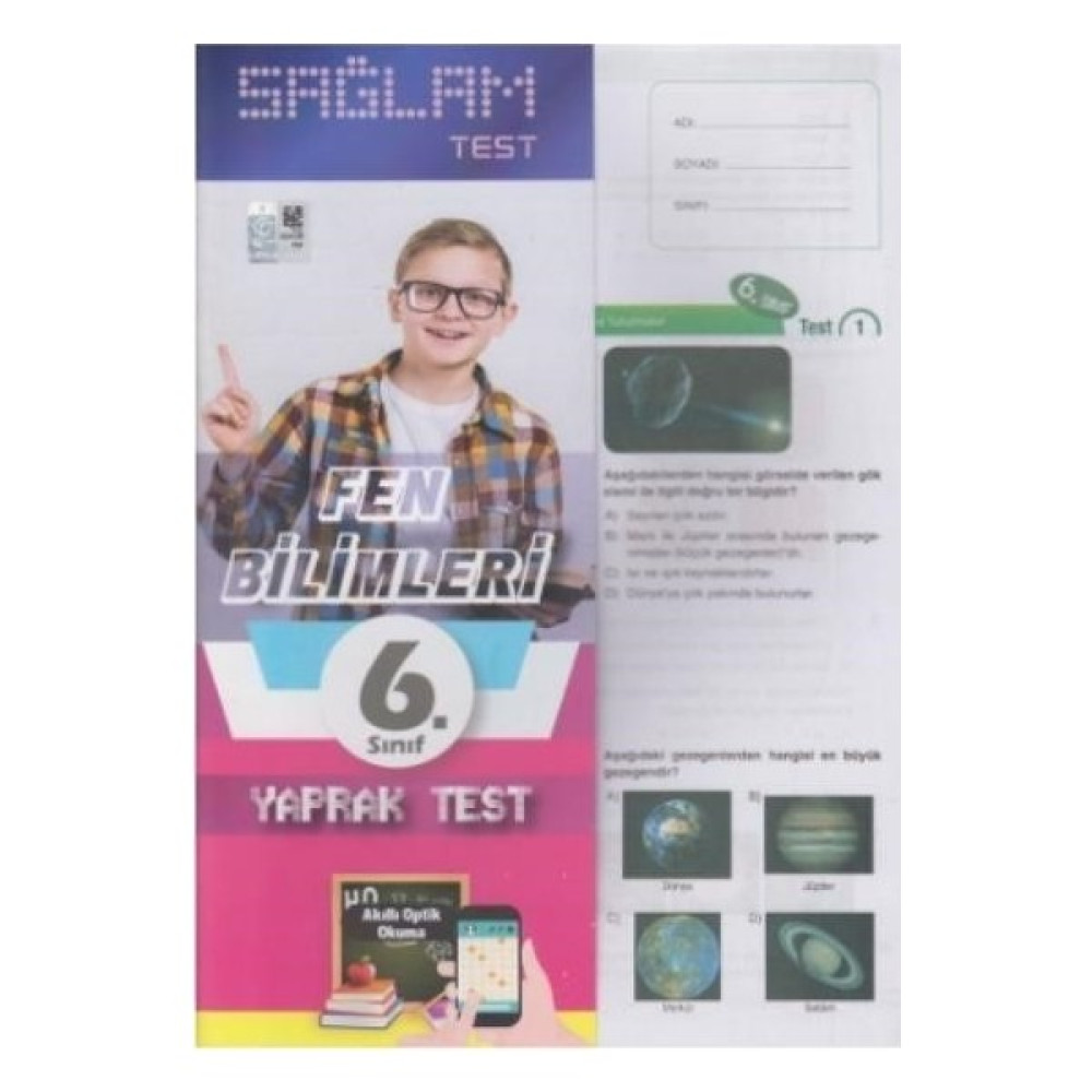 Molekül 6. Sınıf Fen Bilimleri Sağlam Yaprak Test Poşetliyeni Fen - Bilişim ve Teknoloji Fiyatı