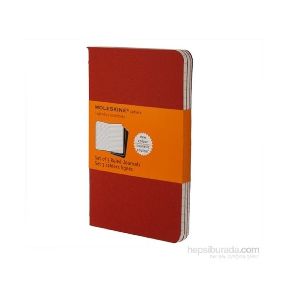 Moleskine Cahier 3Lü Defter Bordo Cizg.Büyük Boy 64S Ch116Vf Defter Fiyatı