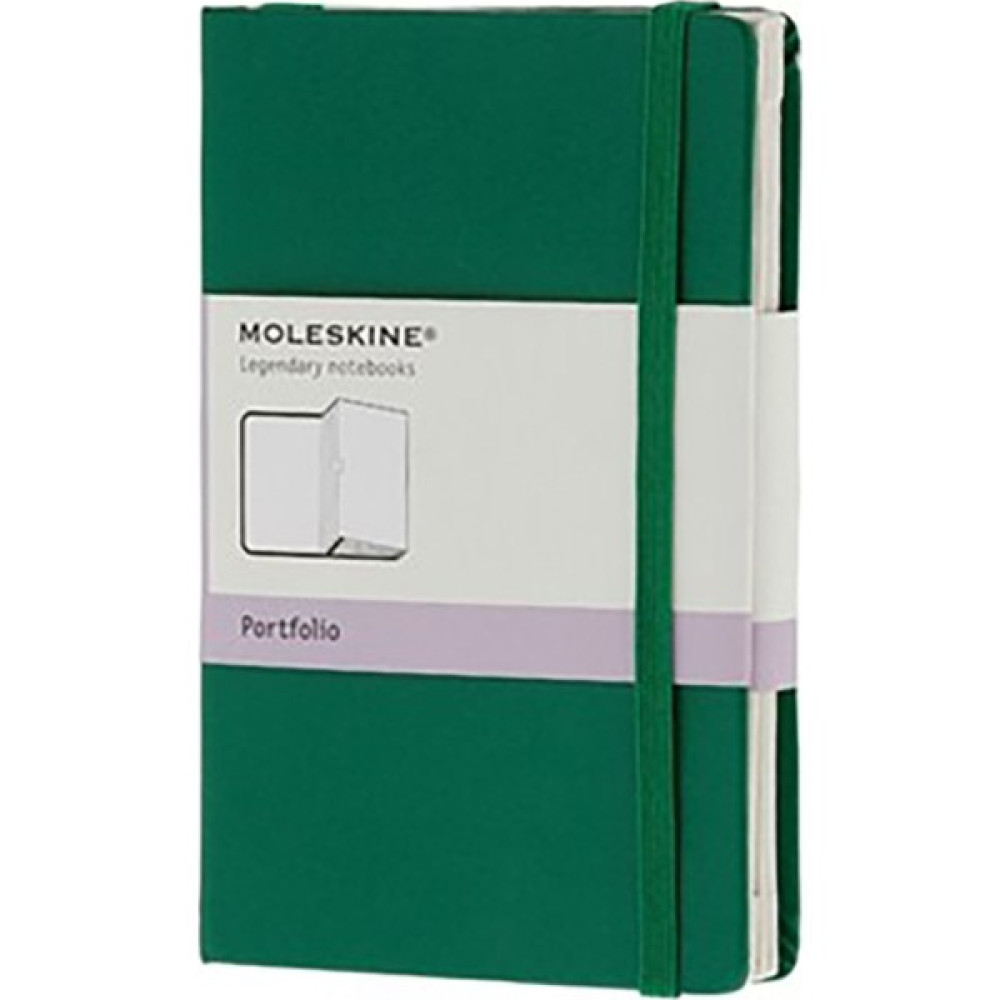 Moleskine Portfolyo Defter Sert Kapak Cep Boy Yeşil Qp015K1 - Green - 9 x 14 cm Defter Fiyatı