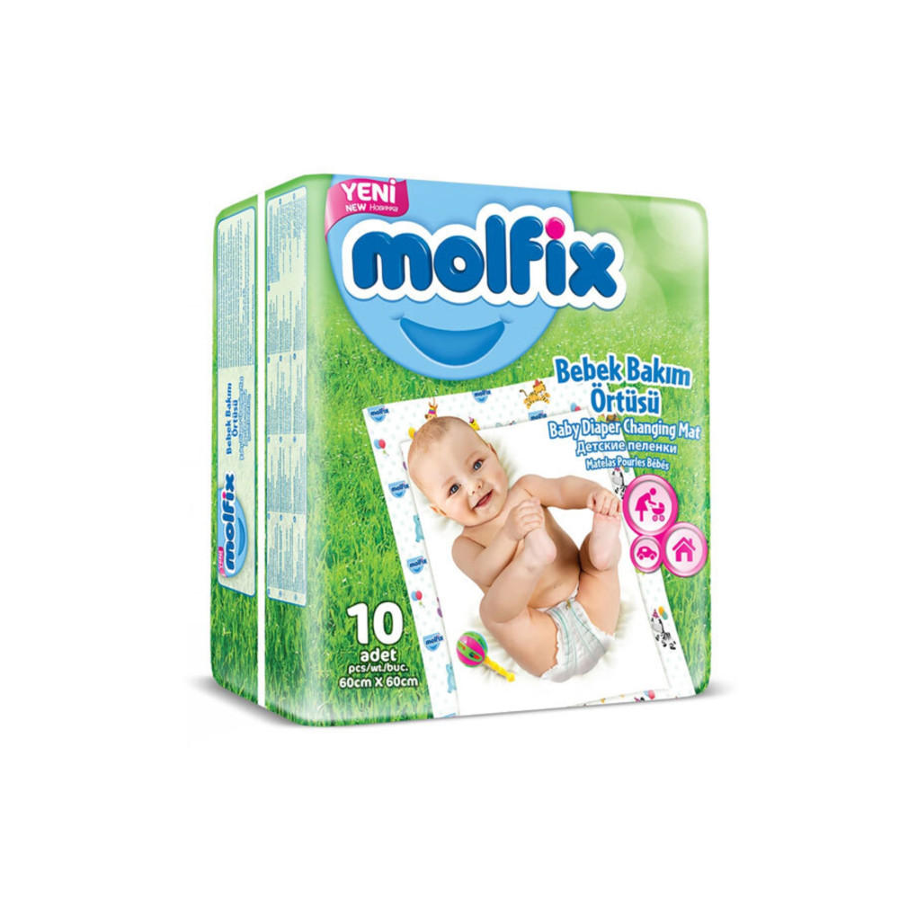 Molfix Bebek Bakım Örtüsü 10 Adet Bebek Alt Açma Örtüsü Fiyatı