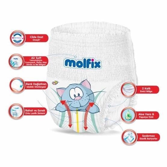 Molfix Beden:4 9-14KG 60'lı Külot Bebek Bezi