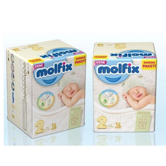 Molfix Deneme Paketi No:2 Mini 12 Adet Bebek Bezi Bebek Bezi Fiyatı