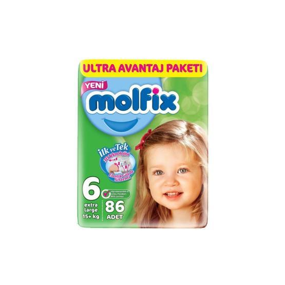 Molfix Külot Bez No:6 86 Adet Bebek Bezi