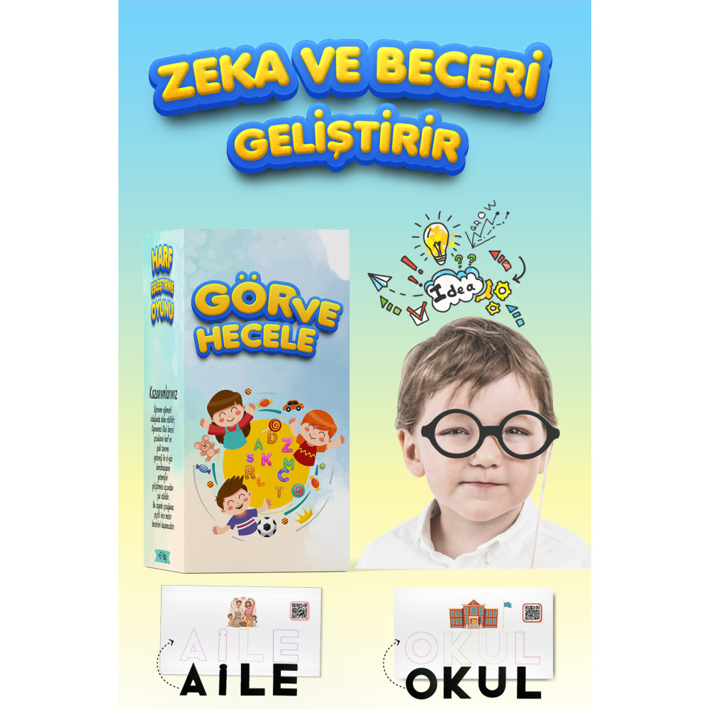 Molfy Harf Eşleştirme Oyunu Duyusal Eğitici Kutu Oyunu Alfabe Zeka Oyunu Ben 34 Türkçe Kelime Kartı Neyim? Oyun Takımları Fiyatı