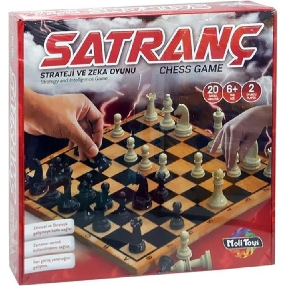 Moli Toys Ahşap Satranç ve Zeka Oyunu Satranç Fiyatı