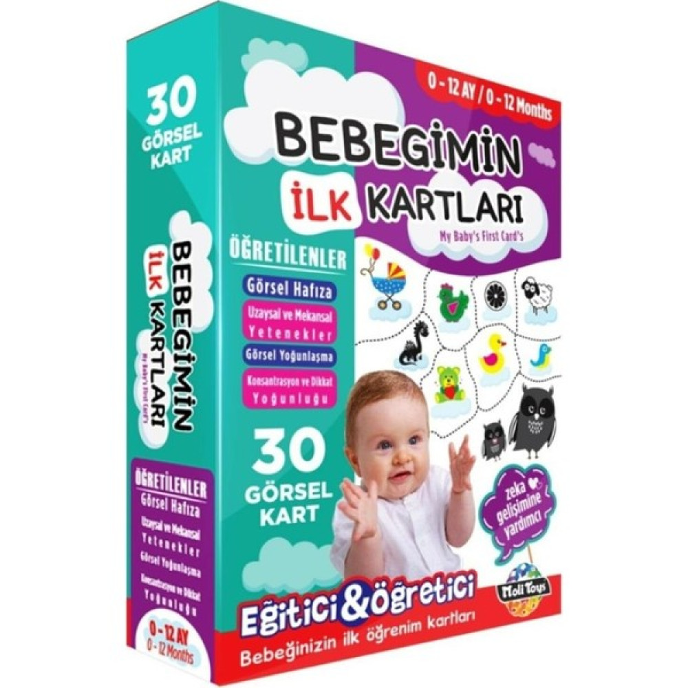 Moli Toys Bebeğimin Ilk Kartları 8681511001568 Eğitici Oyuncak Fiyatı
