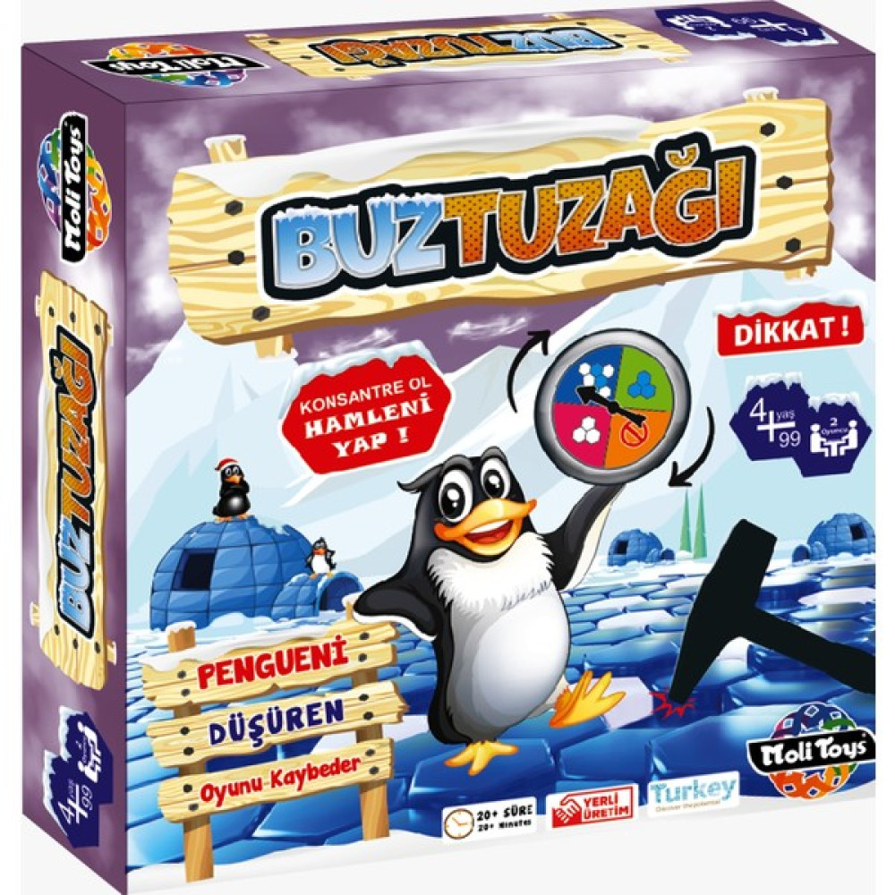 Moli Toys Buz Tuzağı Penguen Düşürme Oyunu 2 Çocuk Oyuncağı Fiyatı