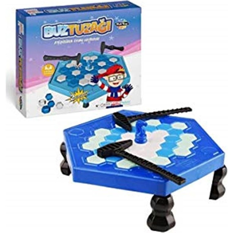 Moli Toys Buz Tuzağı Strateji Oyunu Eğlenceli Aile Oyunu Çok Oyunculu 5 Yaş ve Üstü İçin Diğer Fiyatı
