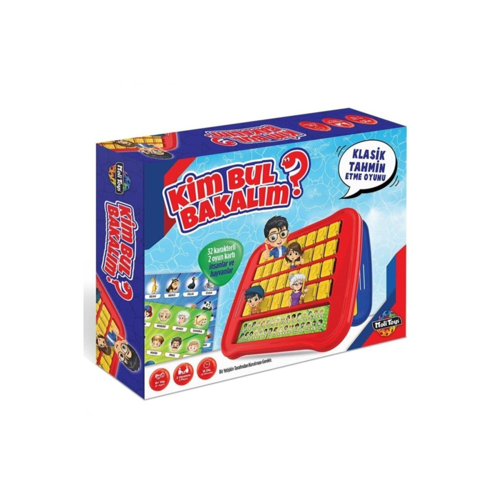 Moli Toys Kim Bul Bakalım (bil Bakalım Kim Benzeri) Oyun Takımları Fiyatı