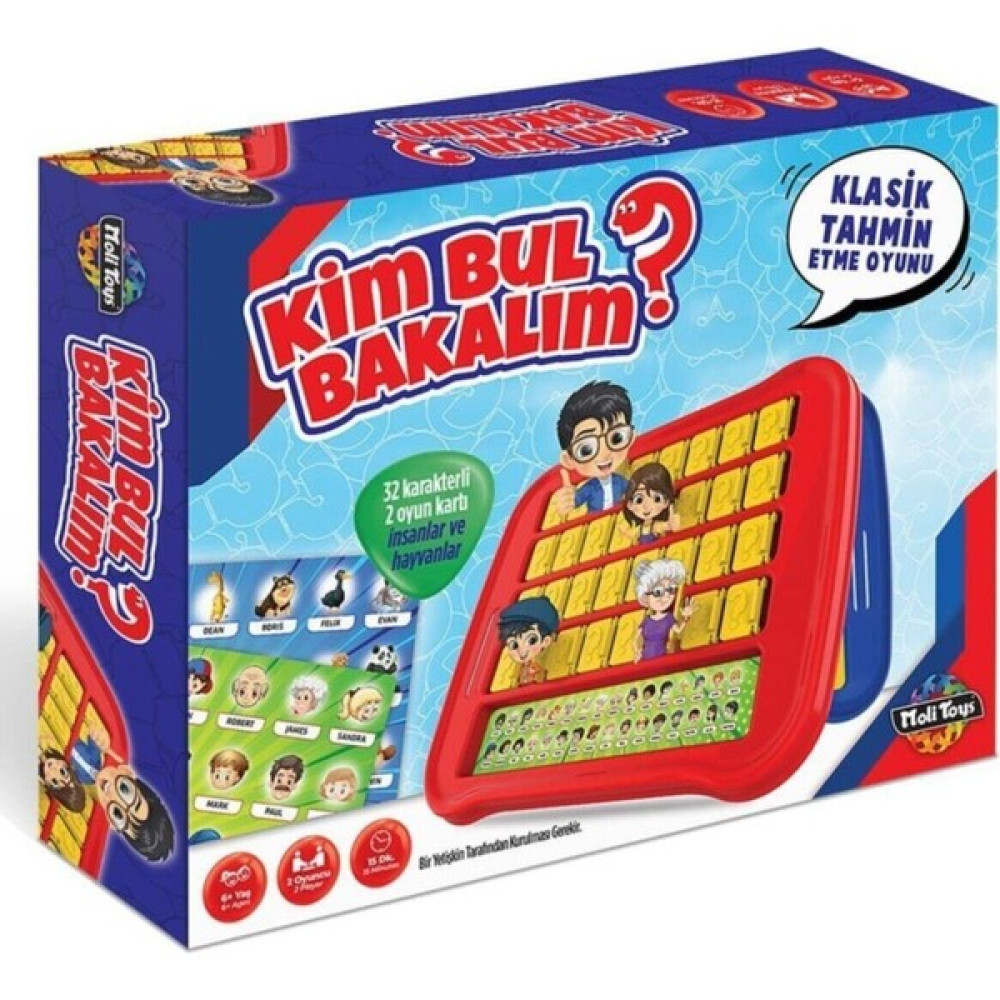 Moli Toys Kim Bul Bakalım – Eğitici Akıl ve Zeka Oyunu Çocuk Oyuncağı Fiyatı