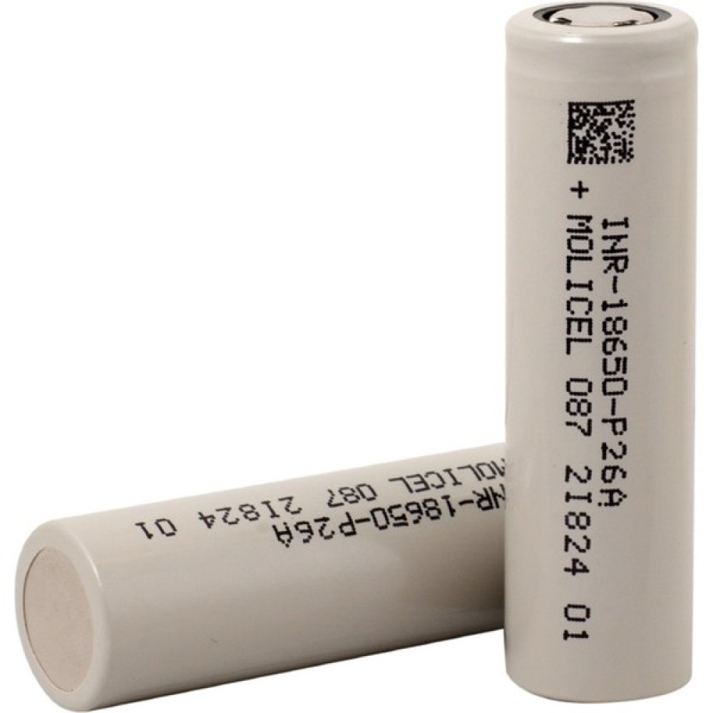 Molicel INR-18650-P26A - 3.7V 2600 Mah Li-Ion Şarjlı Pil Tekli -35A Diğer Fiyatı