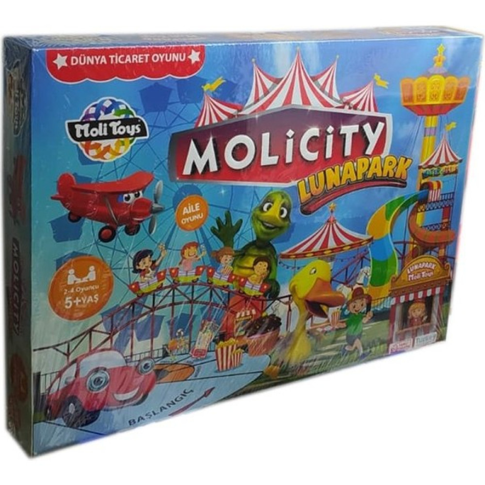 Molicity Lunapark Dünya Ticaret Oyunu - Renkli Eğitici Oyuncak Fiyatı