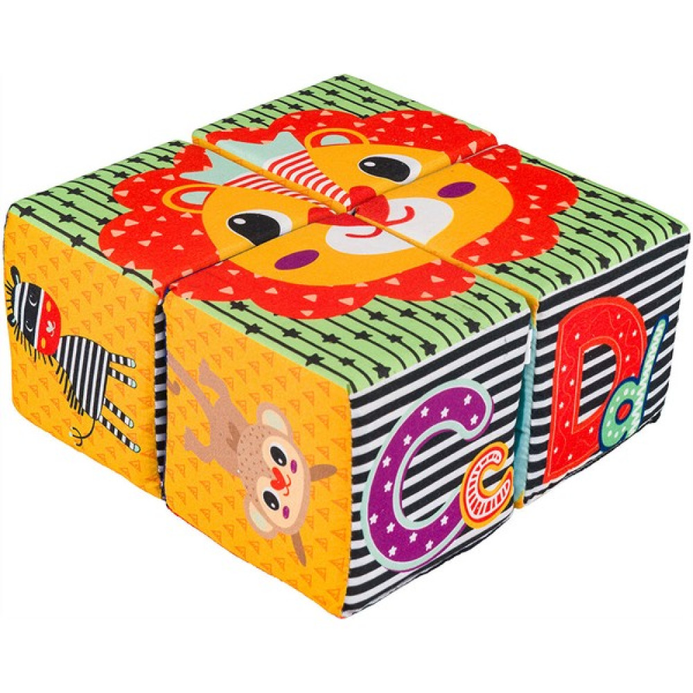 Molie Ilk Soft 4lü Küp Seti - Renkli Bebek Oyuncakları Fiyatı