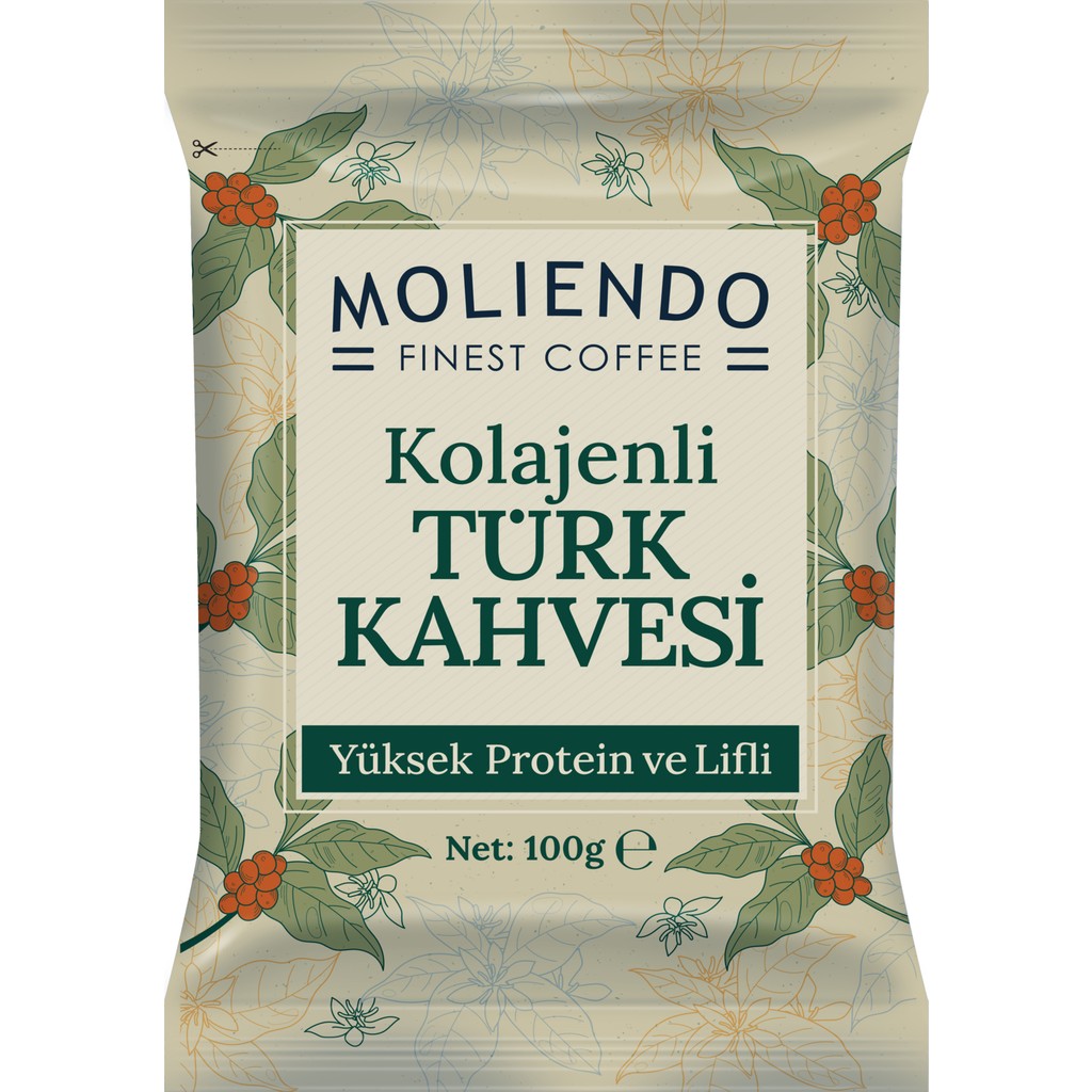 Moliendo Finest Coffee Moliendo Kolajenli Türk Kahvesi 100 G Dengeli Lezzet ile Yüksek Protein ve Lifli Menşei Türkiye Diğer Fiyatı