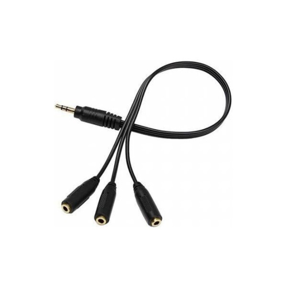 Molix 5+1 Ses Sistemi Kablosu 3x3.5mm Stereo Dişi To 1x 3 Stereo 1 Erkek 3 Dişi Görüntü Kablosu Fiyatı