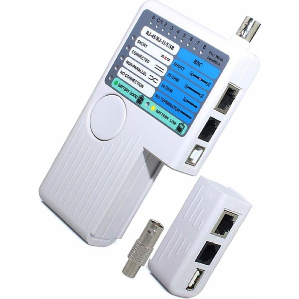 Molix MX-3990 Kablo Test Cihazı USB+BNC+RJ45+RJ11 Remote Cable Tester Diğer Test ve Ölçüm Cihazları Fiyatı
