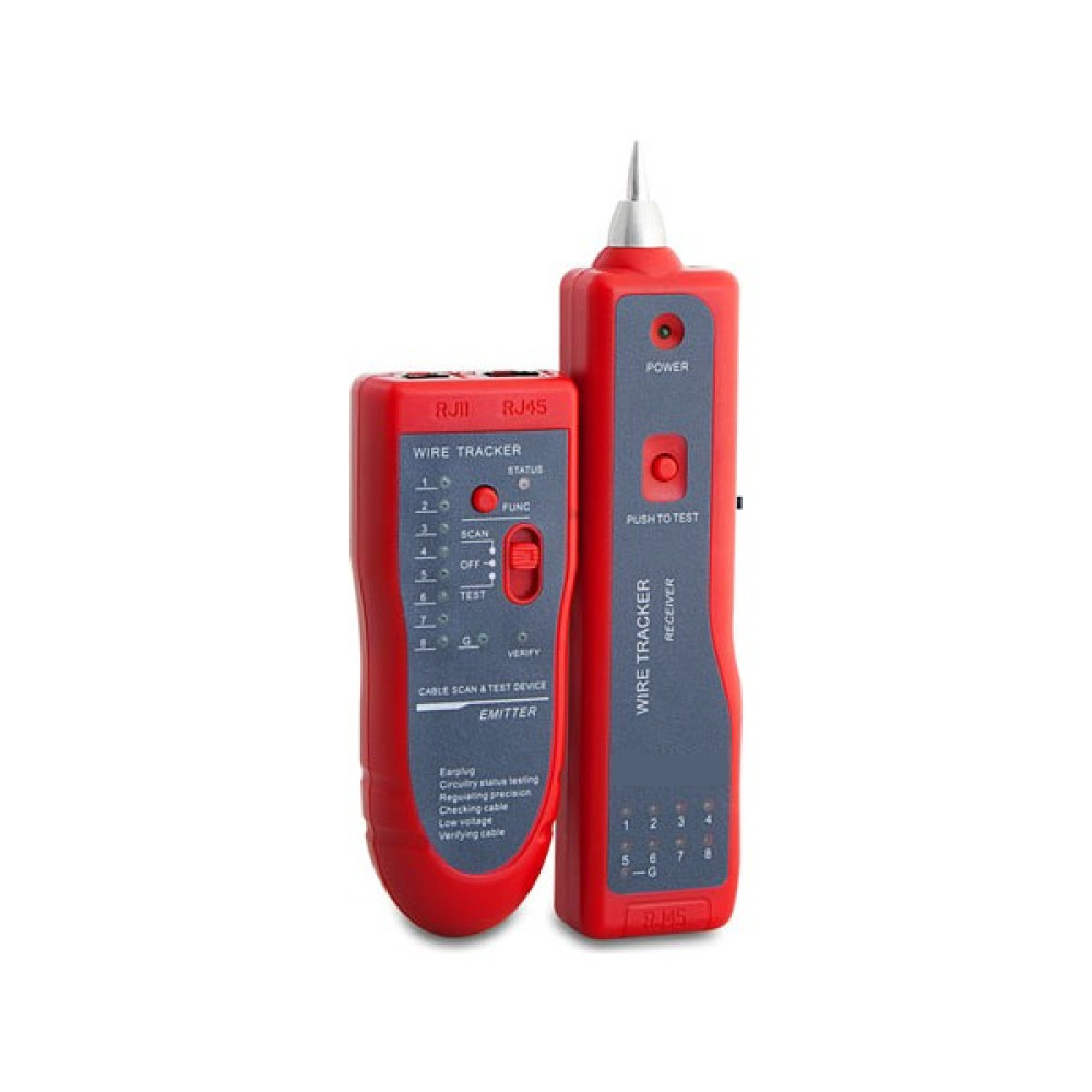 Molix MX8020 Lüks Çantalı Metal Uç Kablo Bulucu ve Tester (Bili Bili) Ağ / Network Kablosu Fiyatı