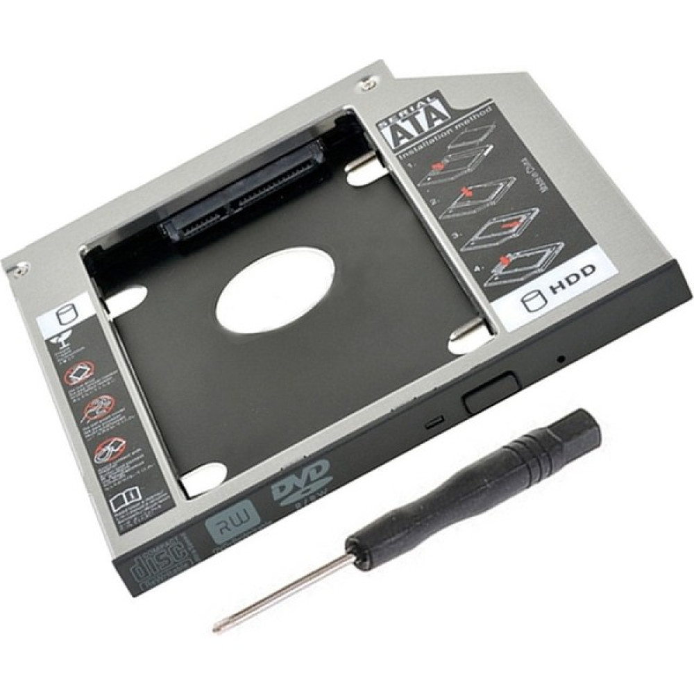 Molix Sata 9.5 mm SSD Harddisk Kutusu Kızak 9.5mm Caddy HDD Kutuları Fiyatı