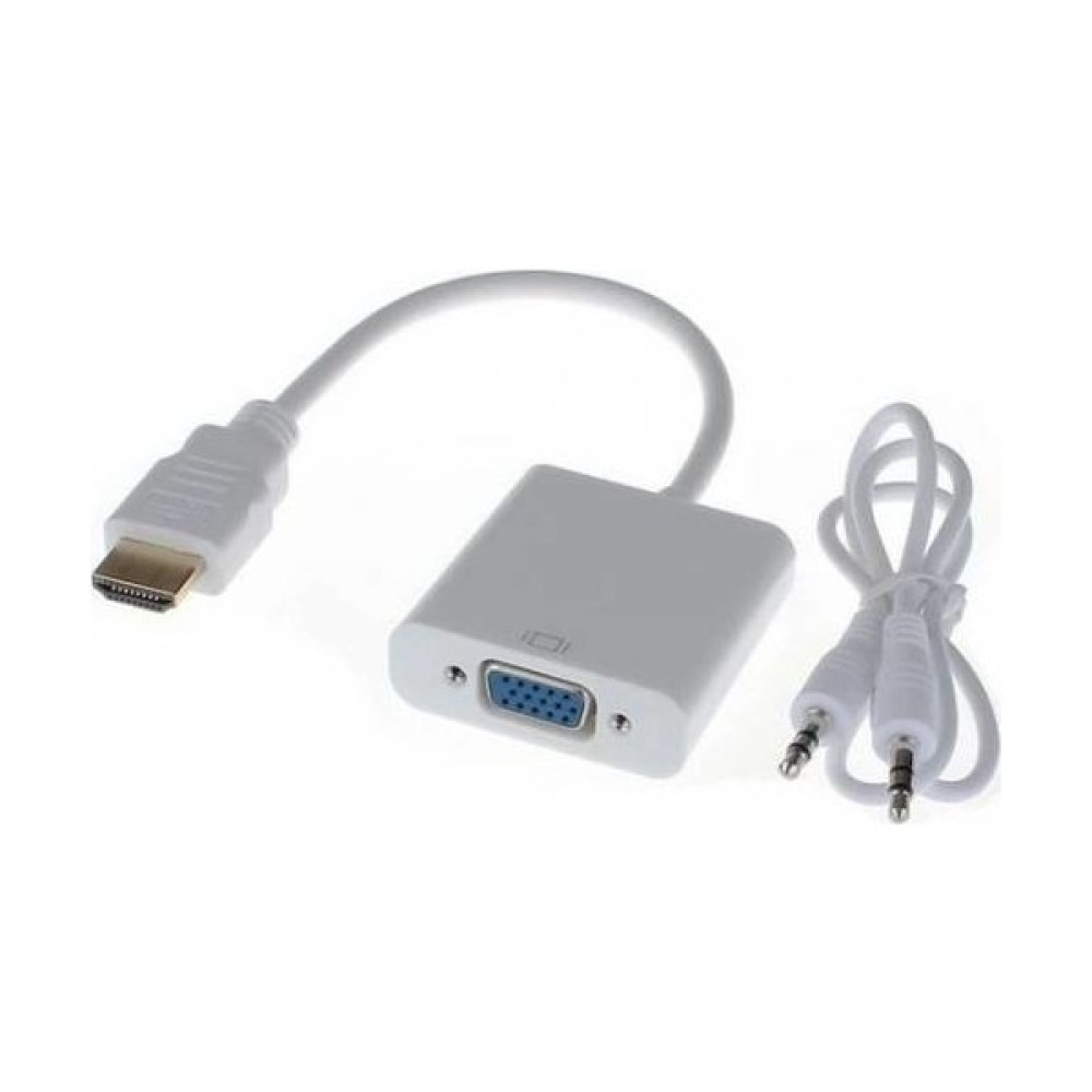 Molix Sesli HDMI To VGA Kablo Çevirici Dönüştürücü HDMI VGA + Audio Dönüştürücü HDMI In VGA Out Bilgisayar Çevirici ve Adaptörü Fiyatı
