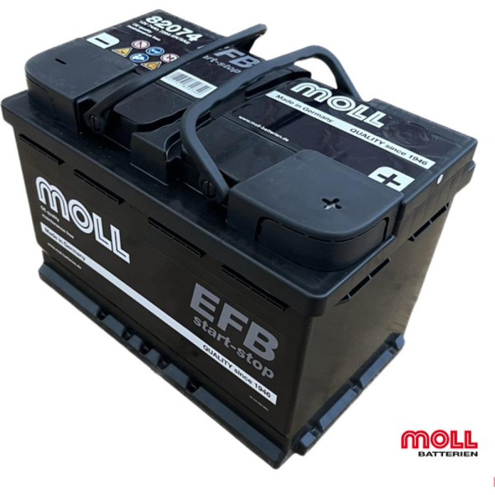 Moll 12V 74 Ah Efb Start Stop Akü 2023 Ü.t Akü Fiyatı