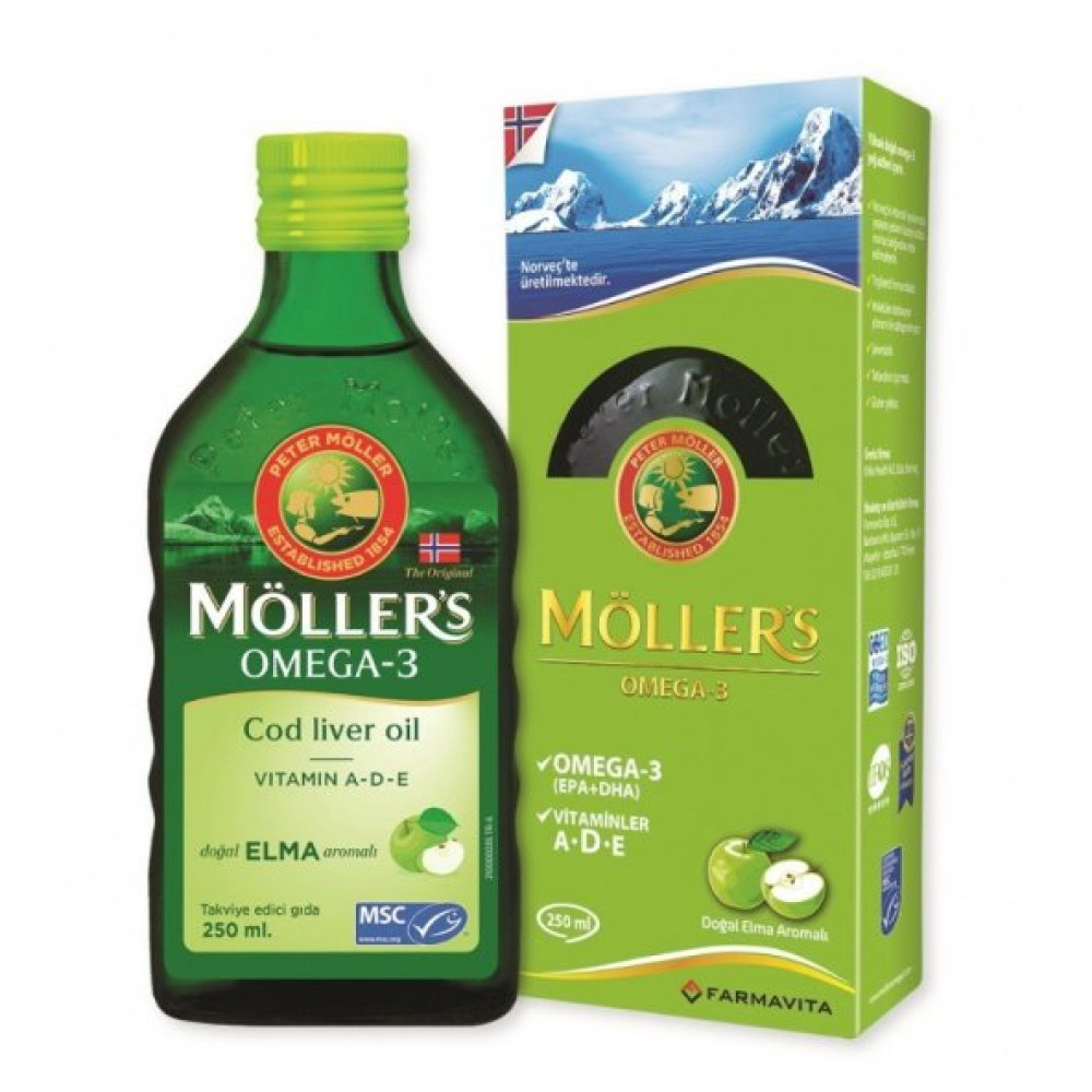 Mollers Elma Aromali Balik Yagi Surubu 250 Ml Kişisel Bakım Gereçleri Fiyatı