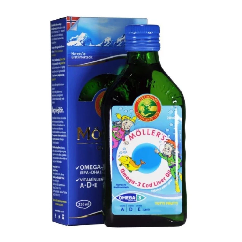 Möllers Omega-3 Balık Yağı Şurubu Tutti Frutti 250 Ml Kişisel Bakım Gereçleri Fiyatı