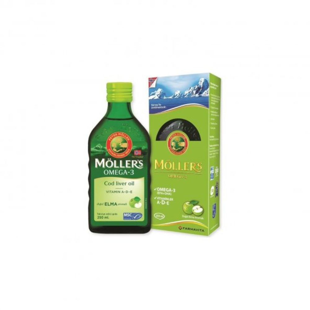 Möllers Omega 3 Doğal Elma Aromalı Balık Yağı Şurubu 250 Ml Kişisel Bakım Gereçleri Fiyatı