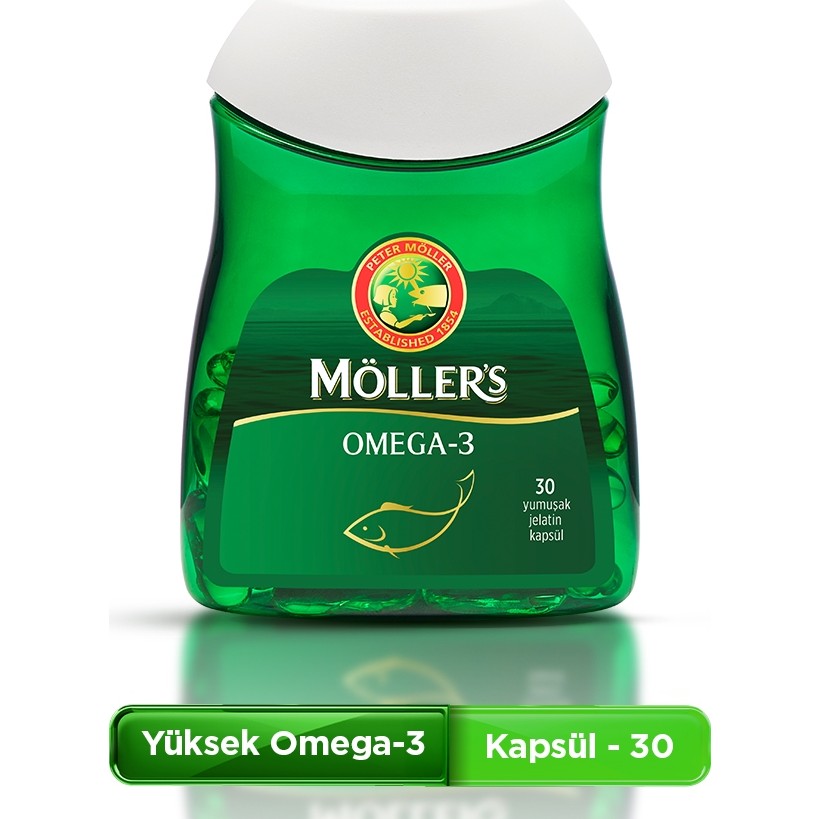 Möller's Omega 3 Kapsül 30 Adet; EPA 640 mg, DHA 480 mg, saf balık yağı. Günlük omega-3 takviyesi, trigliserid form. - -- SSD / Solid State Drive Fiyatı