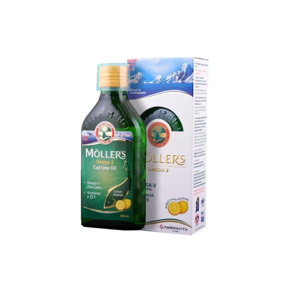 Moller's Omega-3 Limonlu Balik Yagi Surubu Takviye Edici Gida 250 Ml Kişisel Bakım Gereçleri Fiyatı