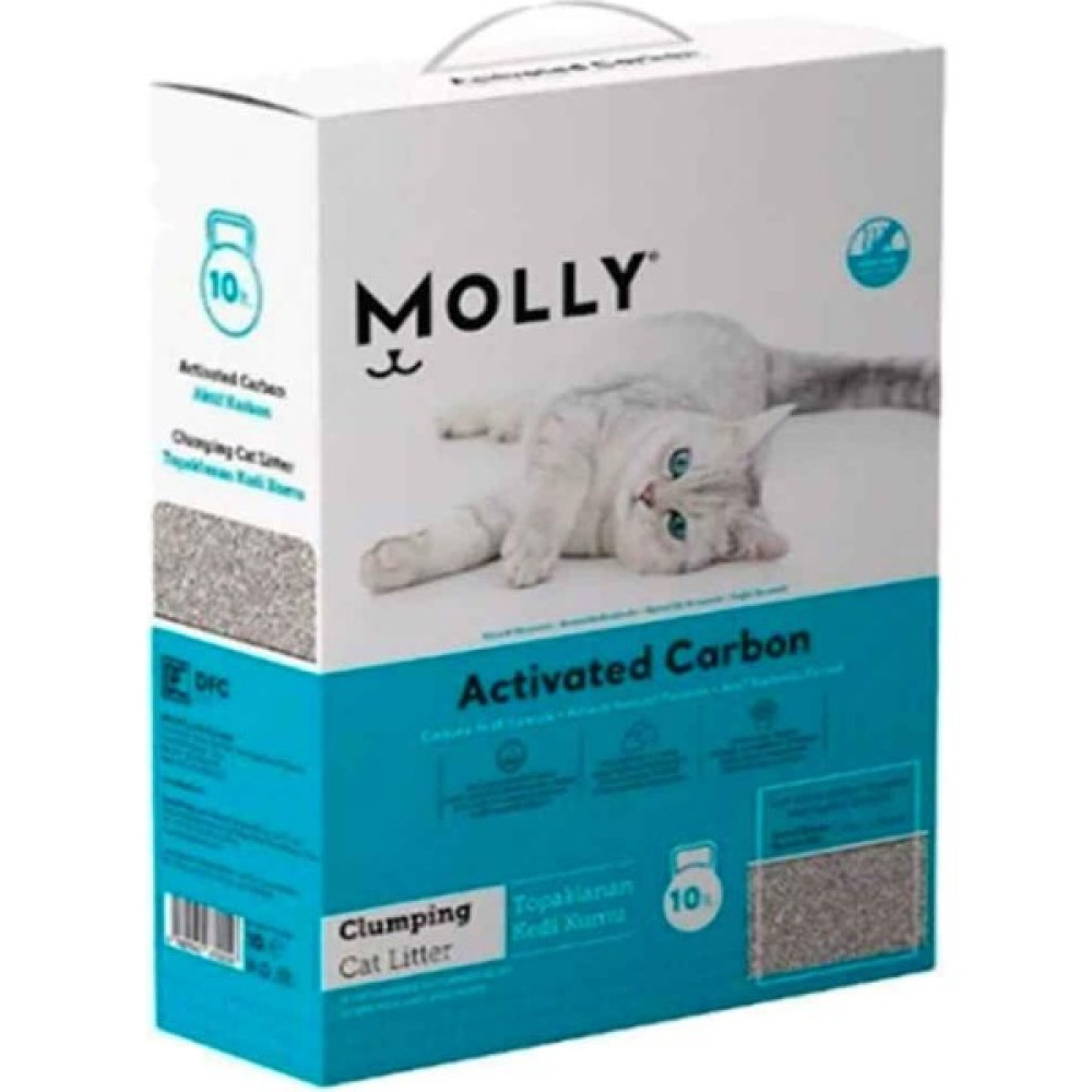 Molly Karbonlu Topaklaşan Kedi Kumu 10 LT Evcil Hayvan Ürünleri Fiyatı