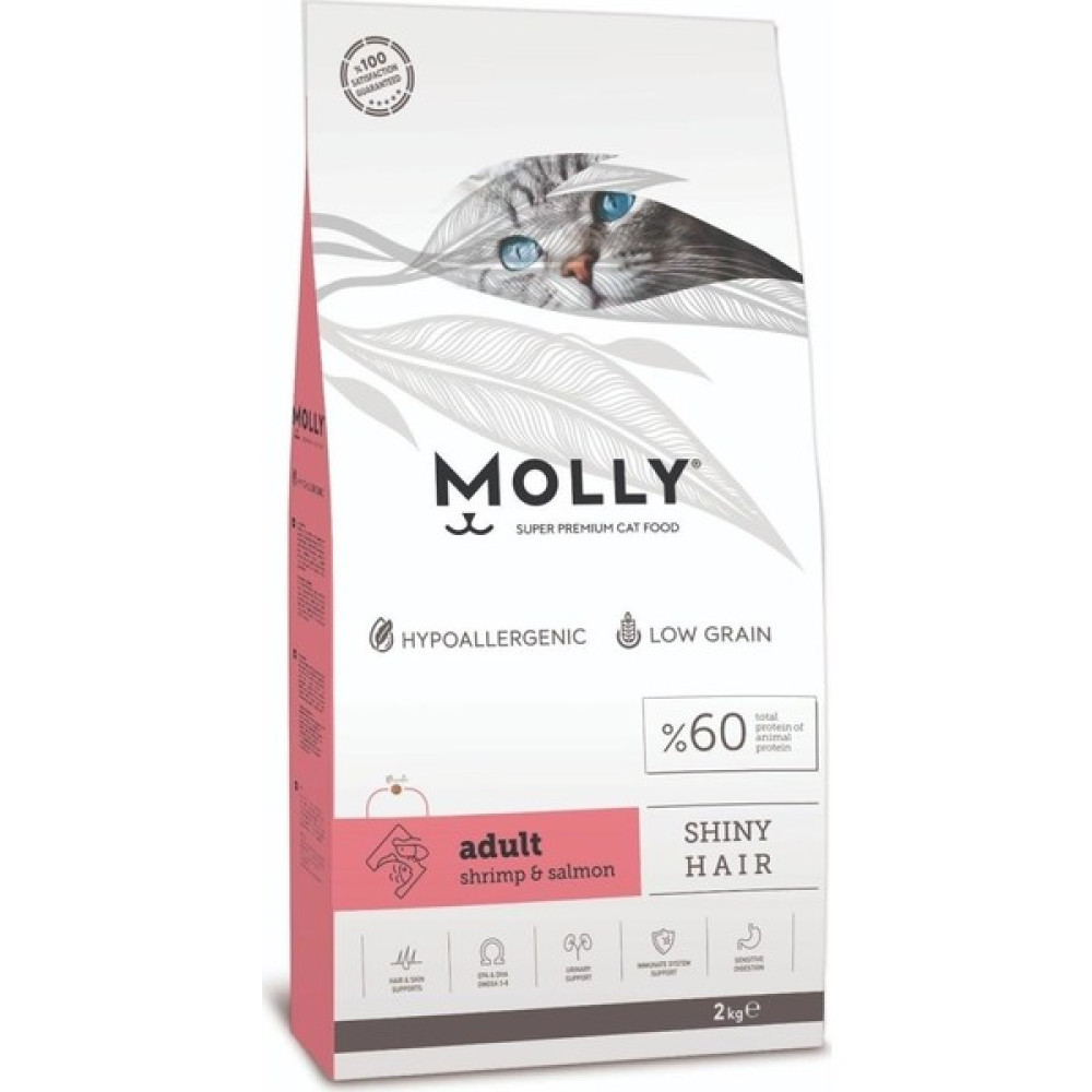 Molly Karides Somonlu Kedi Maması 2 kg Evcil Hayvan Ürünleri Fiyatı