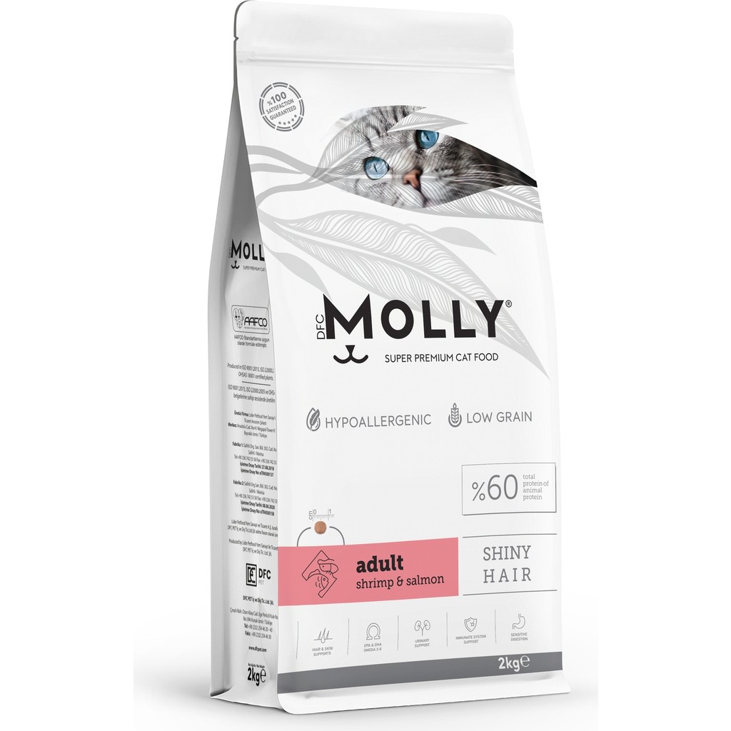 Molly Karides Somonlu Kedi Maması 2 kg Evcil Hayvan Ürünleri Fiyatı