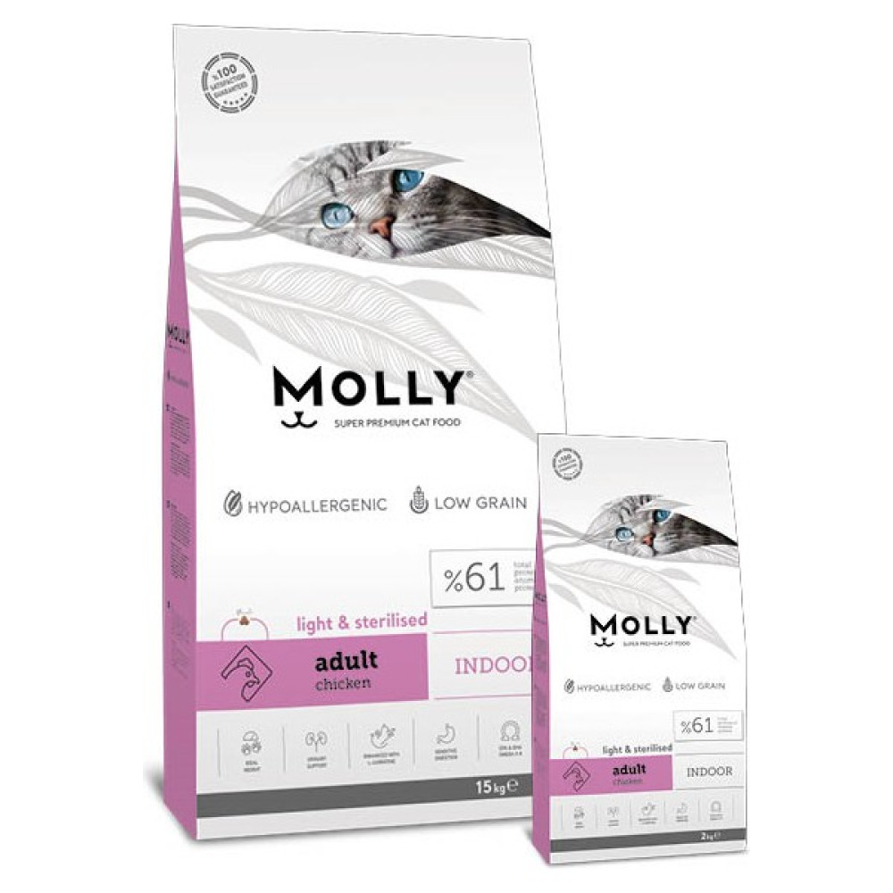 Molly Kısır Tavuklu Kedi Maması 2 kg TYCKGXOFRN169514878641713 Evcil Hayvan Ürünleri Fiyatı