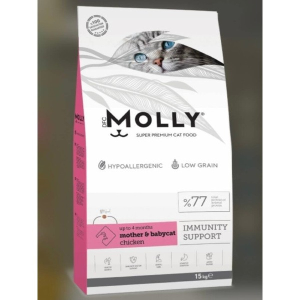 Molly Kitten Mother&babycat Tavuklu 15 kg Evcil Hayvan Ürünleri Fiyatı
