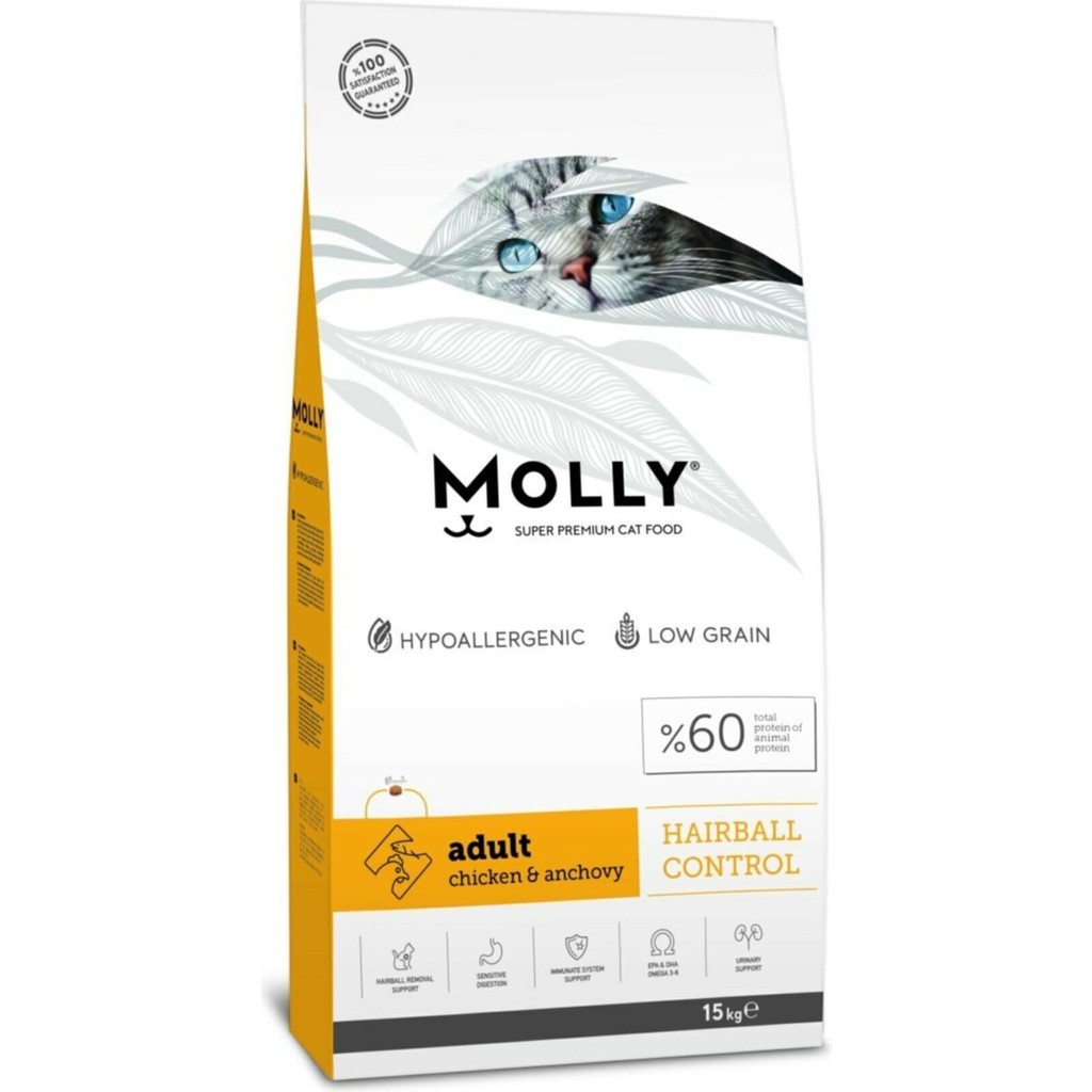 Molly Tavuklu Yetişkin Kedi Maması 15KG Evcil Hayvan Ürünleri Fiyatı